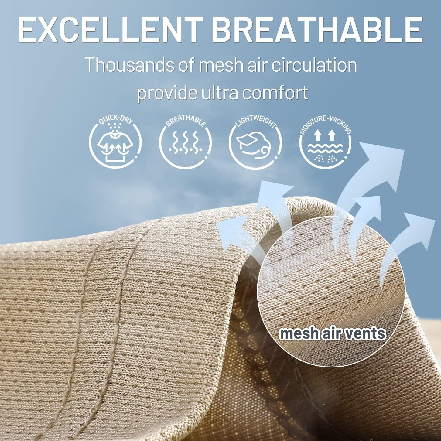 image:imageMIER Mens Quick Dry Workout Shirts Moisture Wicking Running Athletic Performance TShirts Recycled Polyester Top TeeKhaki V Neck
