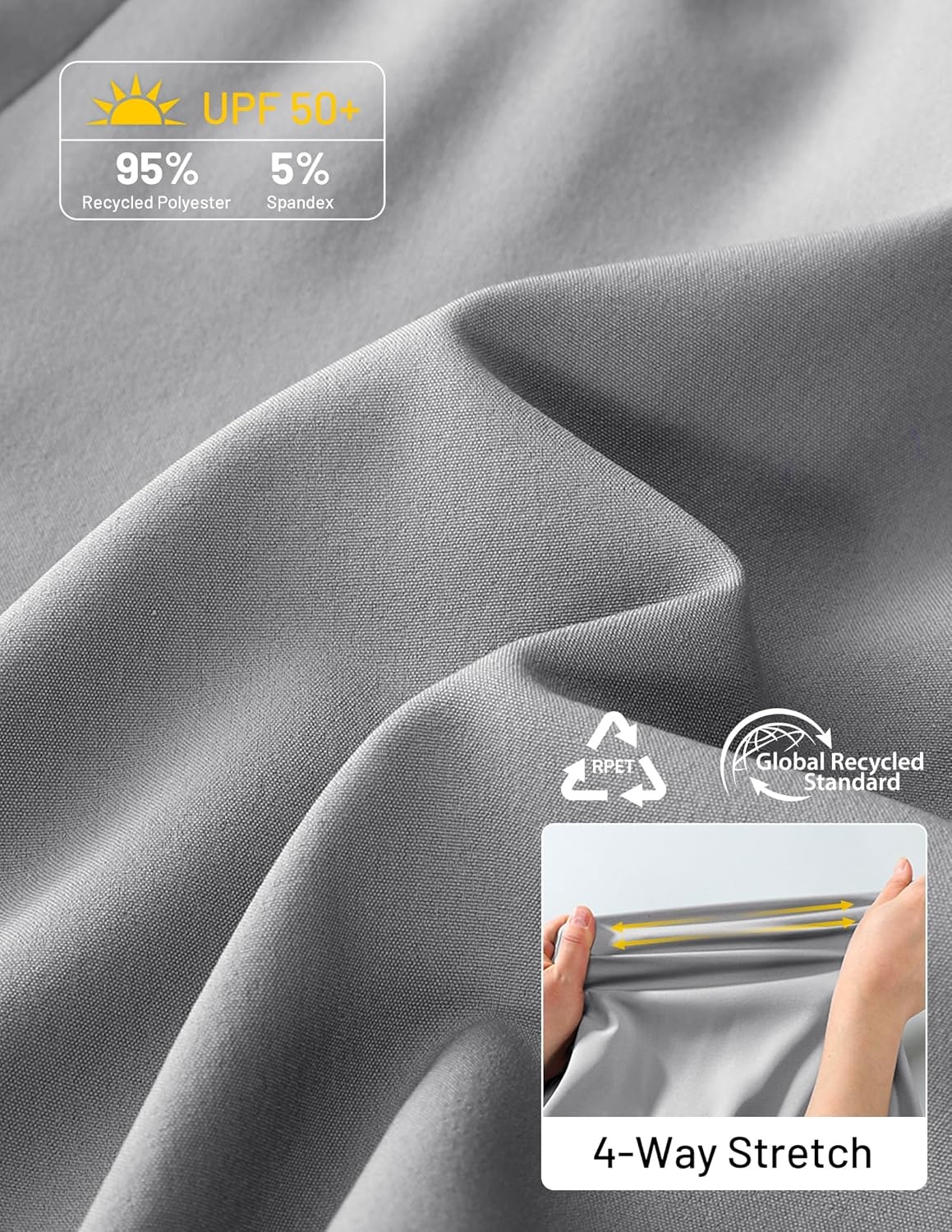 image:imageMIER Running Shorts for Women 5 Inch Lightweight Athletic Quick Dry Shorts with Pockets for Workout Gym Active Mid WaistedLight Grey