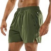 Army Green With Zipper