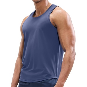 image:imageMIER Mens Tank Tops Workout Sleeveless Tee Shirts Muscle Athletic Gym Running Beach Tanks for Men Quick DryDark Dusty Blue
