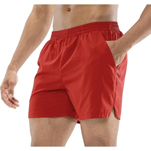 image:imageMIER Mens Workout Running Shorts Quick Dry Active 5 Inches Shorts with Pockets Lightweight BreathableRed Without Zipper