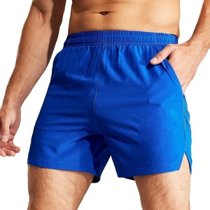 image:imageMIER Mens Workout Running Shorts Quick Dry Active 5 Inches Shorts with Pockets Lightweight BreathableRoyal Blue Without Zipper