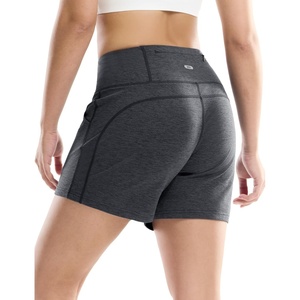 image:imageMIER XSofort Sweat Shorts for Women UltraSoft Quick Dry Summer Shorts for Athletic Running Casual Lounge Workout 3 PocketsHeather Charcoal