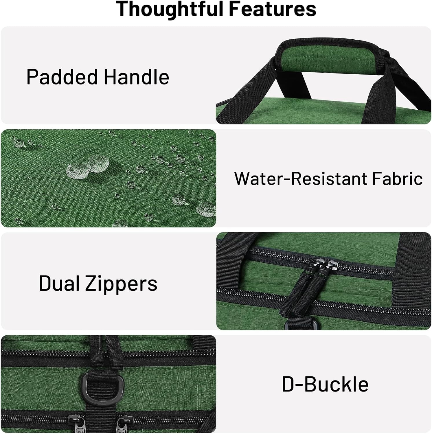 image:imageMIER Foldable Duffle Bag with Shoe Compartment 80L Travel Duffel Bags for Men Women Packable Overnight Bag for Camping Gym Weekender NavyDark Green