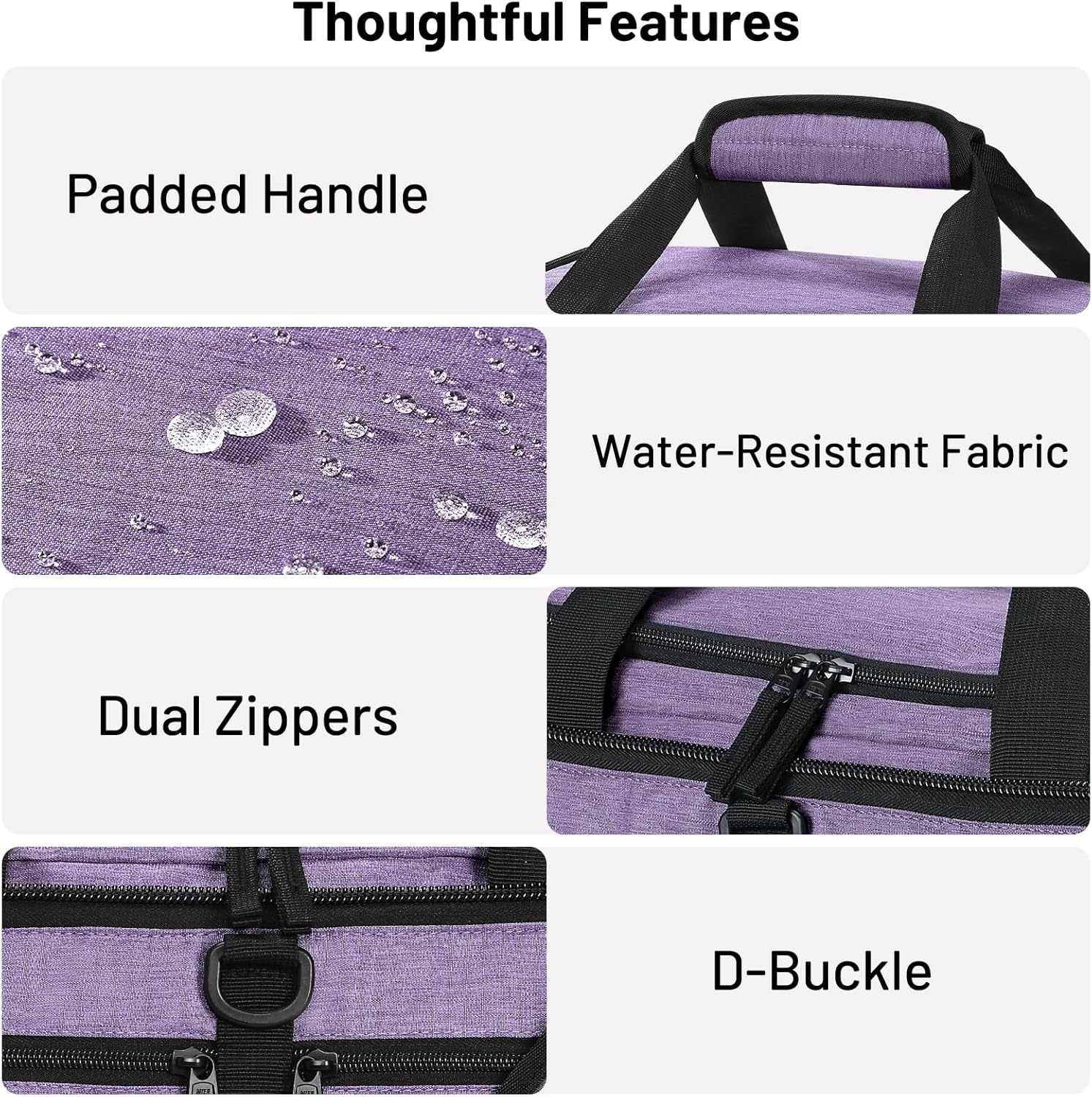 image:imageMIER Foldable Duffle Bag with Shoe Compartment 80L Travel Duffel Bags for Men Women Packable Overnight Bag for Camping Gym Weekender NavyPurple