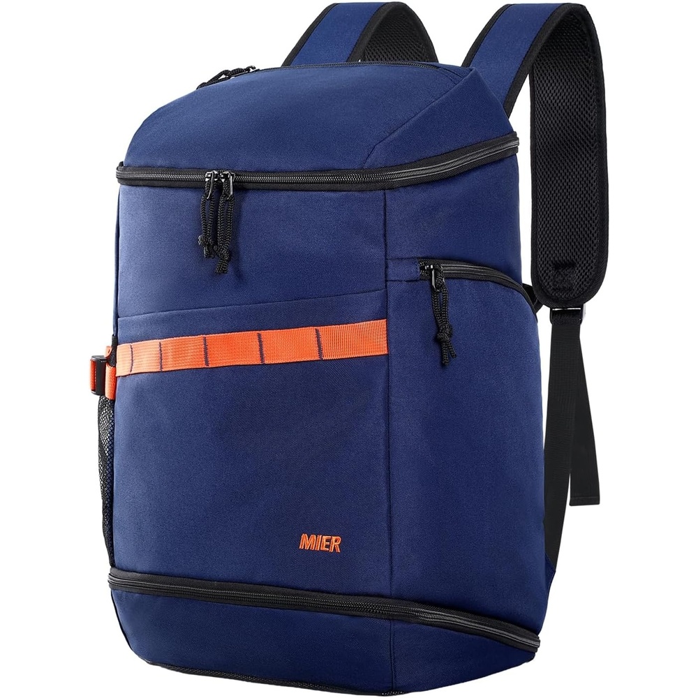 image:imageMIER Gym Backpack for Men and Women 35L Basketball Backpack with Shoe Compartment amp Wet Pocket Waterproof Sports Bag for Travel and WorkoutBlue
