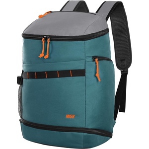 image:imageMIER Gym Backpack for Men and Women 35L Basketball Backpack with Shoe Compartment amp Wet Pocket Waterproof Sports Bag for Travel and WorkoutGreenGray