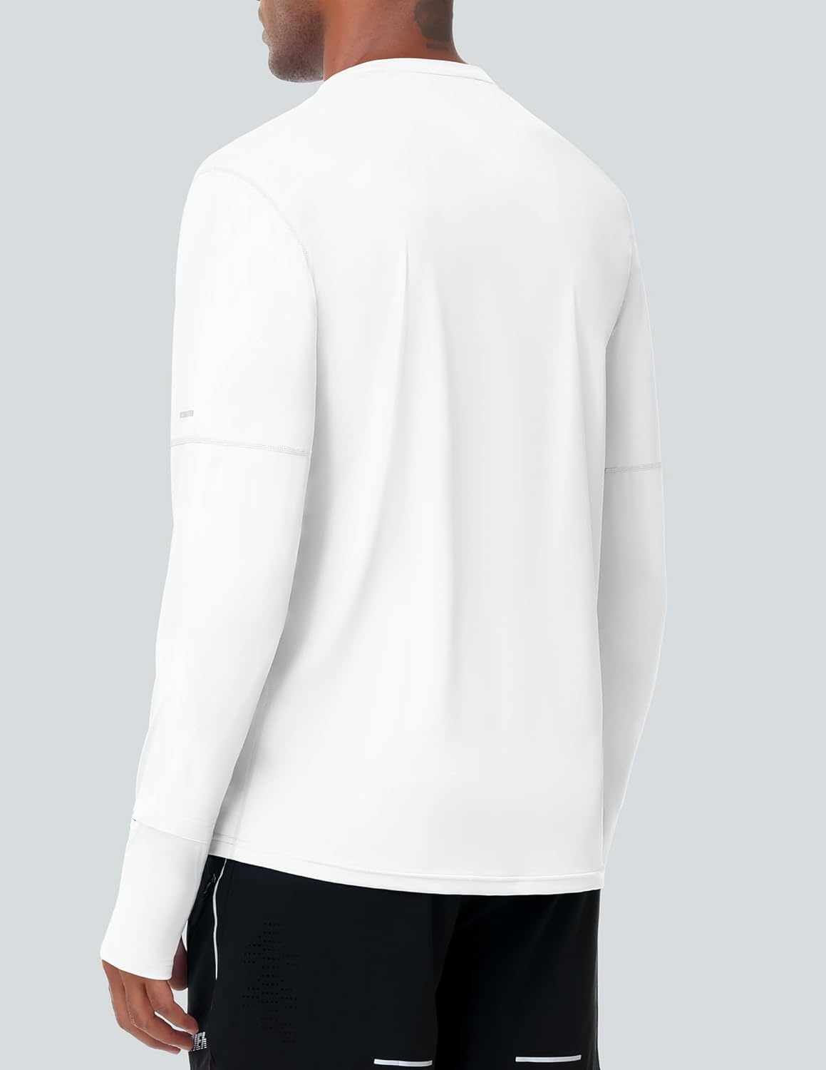image:imageMIER Long Sleeve Shirts for Men UPF 50 UV Sun Protection Quick Dry Tee Shirt for Running Athletic Workout Gym FishingWhite