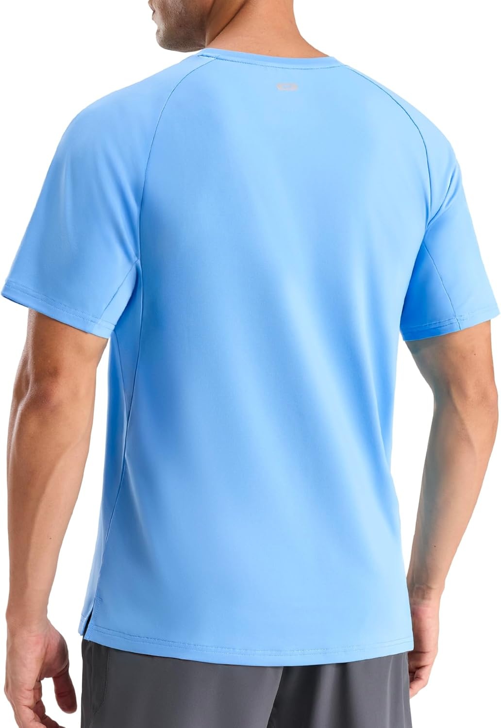 image:imageMIER Mens Dry Fit Running T Shirts Moisture Wicking COOL MAX Short Sleeve Workout Athletic Gym Sports Tee Shirts for MenSky Blue