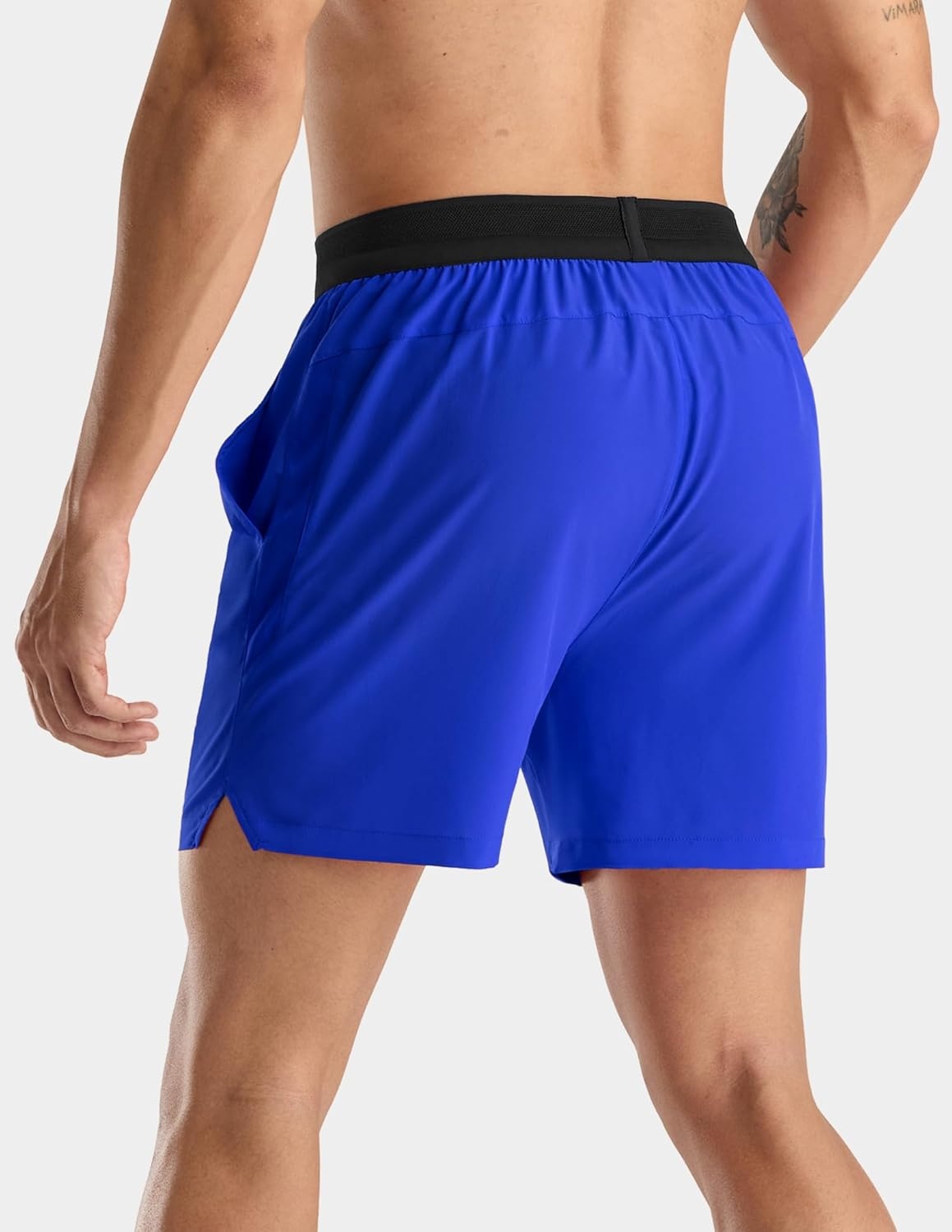 image:imageMIER Mens Quick Dry Athletic Running Shorts with Pockets ExtraLight Workout Gym Sports Active Shorts for Men5 Inch InseamRoyal Blue