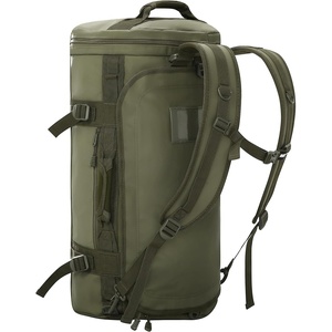 image:imageMIER Large Duffel Backpack Sports Gym Bag with Shoe Compartment Heavy Duty and Water Resistant Dark Green 60LDark Green