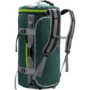 image:imageMIER Large Duffel Backpack Sports Gym Bag with Shoe Compartment Heavy Duty and Water Resistant Dark Green 60LGreen