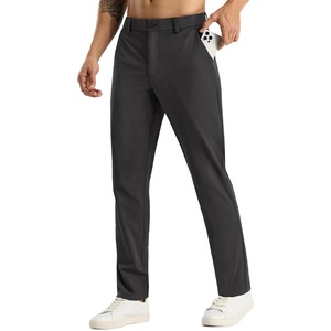 image:imageMIER Mens Golf Pants Lightweight Work Dress Pant 30 Classic Fit Trousers Comfy Slacks for Business Casual with PocketsDark Grey