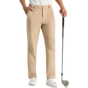 image:imageMIER Mens Golf Pants Lightweight Work Dress Pants 30 Comfy Casual Trousers Anti Pilling for Athletic Khaki 32W x 30L