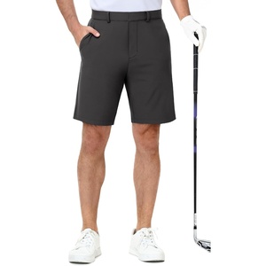 image:imageMIER Mens Golf Shorts 7  9  Stretch Lightweight Work Dress Flat Front Shorts with 4 Pockets for Casual Travel HikingDark Grey