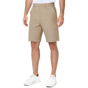 image:imageMIER Mens Golf Shorts 7  9  Stretch Lightweight Work Dress Flat Front Shorts with 4 Pockets for Casual Travel HikingKhaki