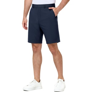 image:imageMIER Mens Golf Shorts 7  9  Stretch Lightweight Work Dress Flat Front Shorts with 4 Pockets for Casual Travel HikingNavy