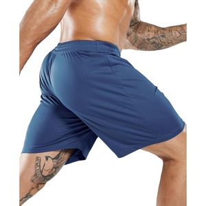 image:imageMIER Mens QuickDry AthleticSoccerBasketball Shorts Without Pockets No Liner Running Workout Training Active ShortsDark Blue