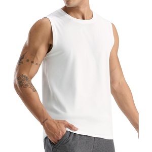 image:imageMIER Mens Tank Tops Quick Dry Workout Sleeveless Muscle Shirts Summer Gym Running Athletic Casual Tee Shirts UltraSoftWhite
