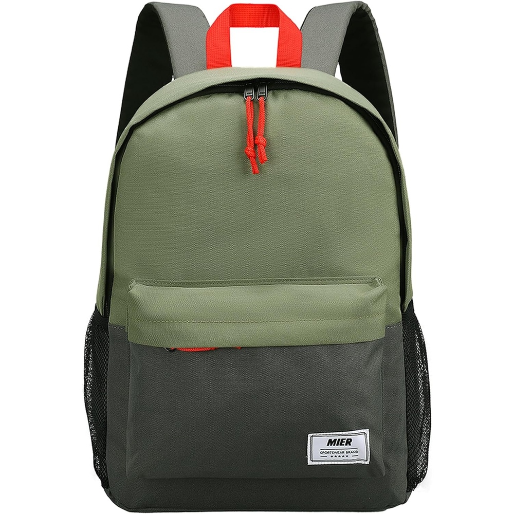 image:imageMIER Insulated Backpack Cooler Small Leakproof Lightweight Cute for Women Men to Work Picnics Camping Park Day Trips 15 LGreendark gray