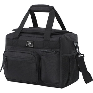 image:imageMIER Large Lunch Box for Men Women Adult Insulated Soft Sided Cooler 30 Can Leakproof Lunch Bag Collapsible for Work Travel Camping Beach 18L BlackNo Luggage StrapBlack