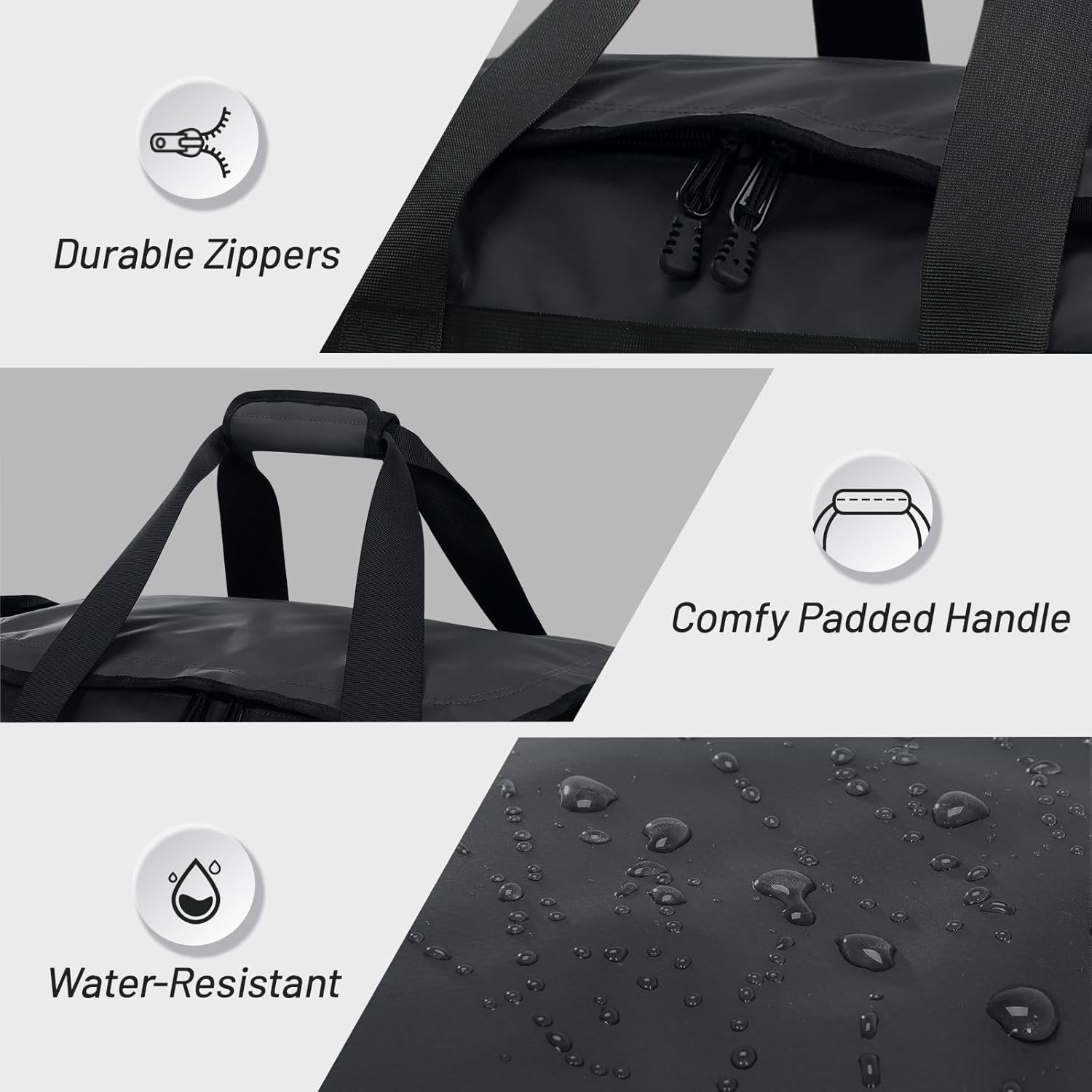image:imageMIER Gym Bag for Men Large Duffel Backpack with Shoe Compartment 60L Convertible Duffle Bags Weekender Overnight Bag for Gym Sports Travel Dark TealBlack