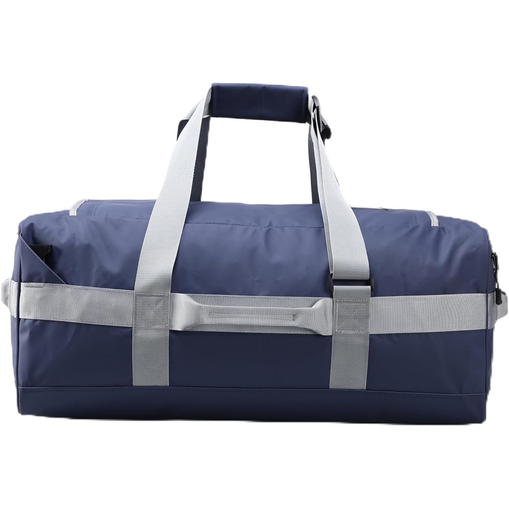 image:imageMIER Water Resistant Backpack Duffle Heavy Duty Convertible Duffle Bag with Backpack Straps for Gym Sports TravelNavy Blue