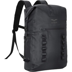 image:imageMIER Dry Bag Waterproof Backpack 30L Dry Sack Heavy Duty RollTop Closure for Kayaking Beach Boating Swimming SurfingBlack