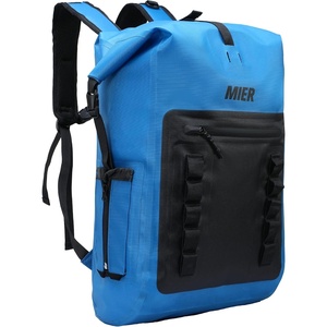 image:imageMIER Dry Bag Waterproof Backpack 30L Dry Sack Heavy Duty RollTop Closure for Kayaking Beach Boating Swimming SurfingBlue