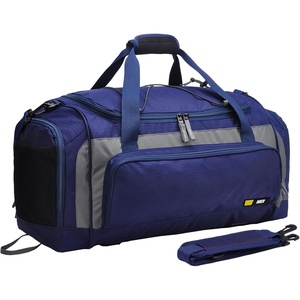 image:imageMIER Large Gym Bag for Men Sports Duffle Bag with Shoe Compartment 60L Lightweight Duffel Bags for Workout Fitness TravelNavyGrey