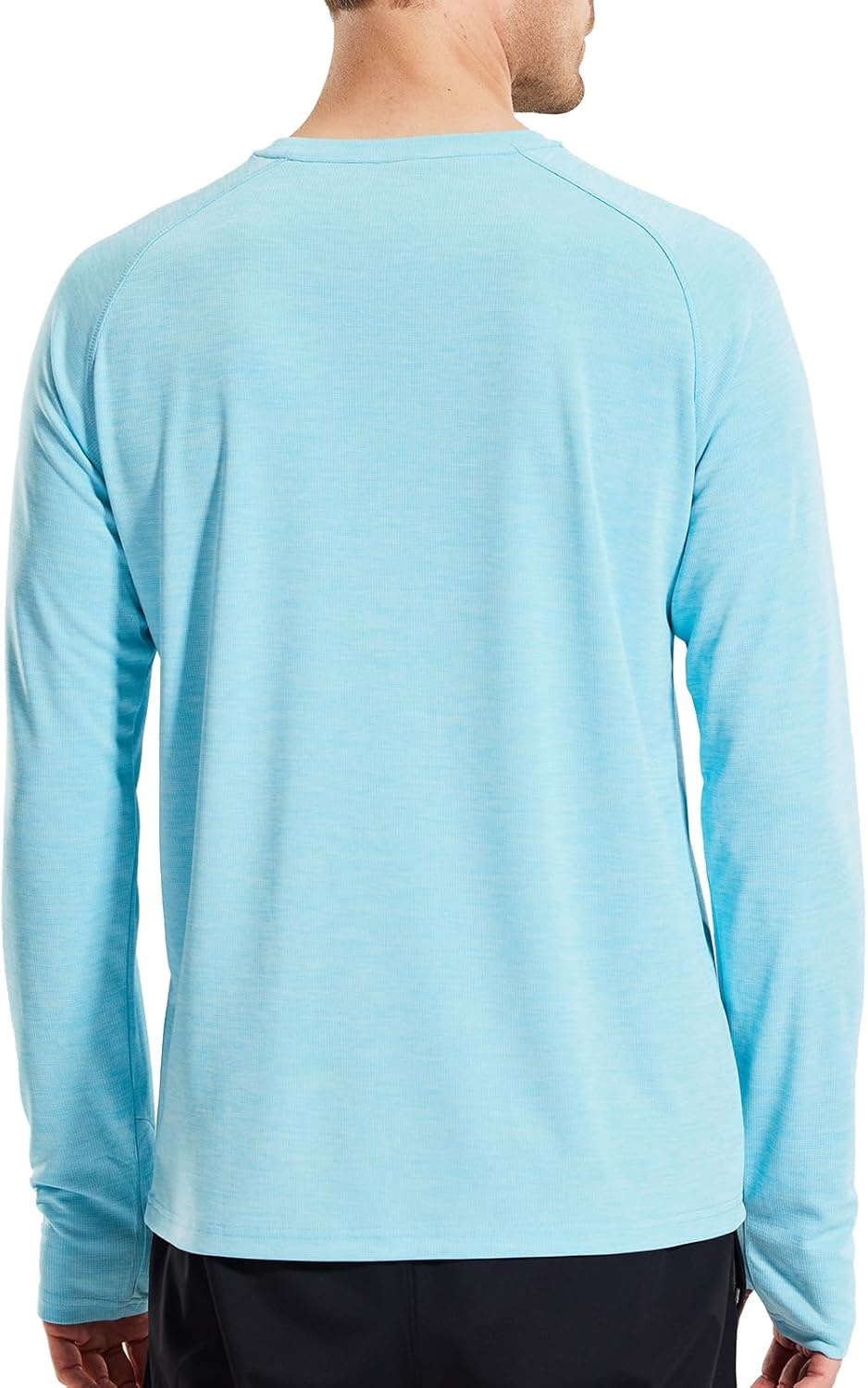 image:imageMIER Mens UPF 50 Sun Shirts Quick Dry Long Sleeve UV Shirts Lightweight Rash Guard Swim TShirts Hiking RunningBlue
