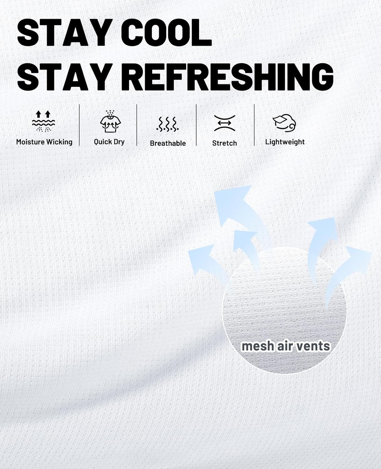 image:imageMIER Mens UPF 50 Sun Shirts Quick Dry Long Sleeve UV Shirts Lightweight Rash Guard Swim TShirts Hiking RunningWhite